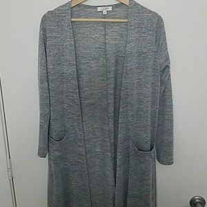 EUC Sarah Duster Cardigan LuLaRoe
